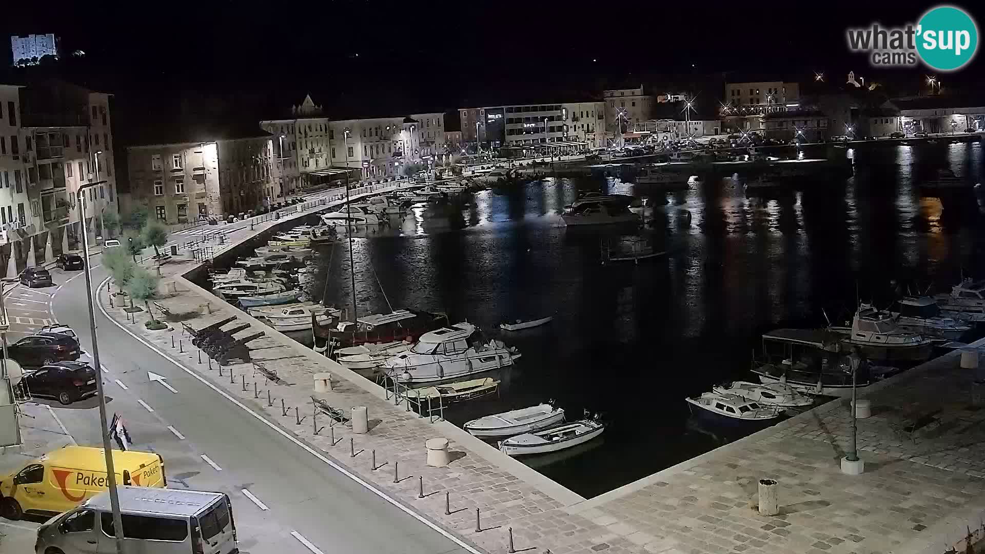 Webcam Segna – Panorama dell’lungomare di Senj