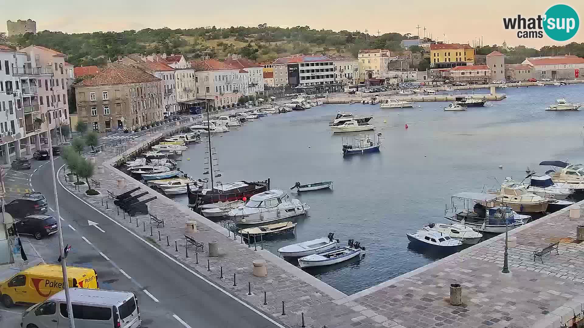Senj Webcam – Panoramic view of Senj riva