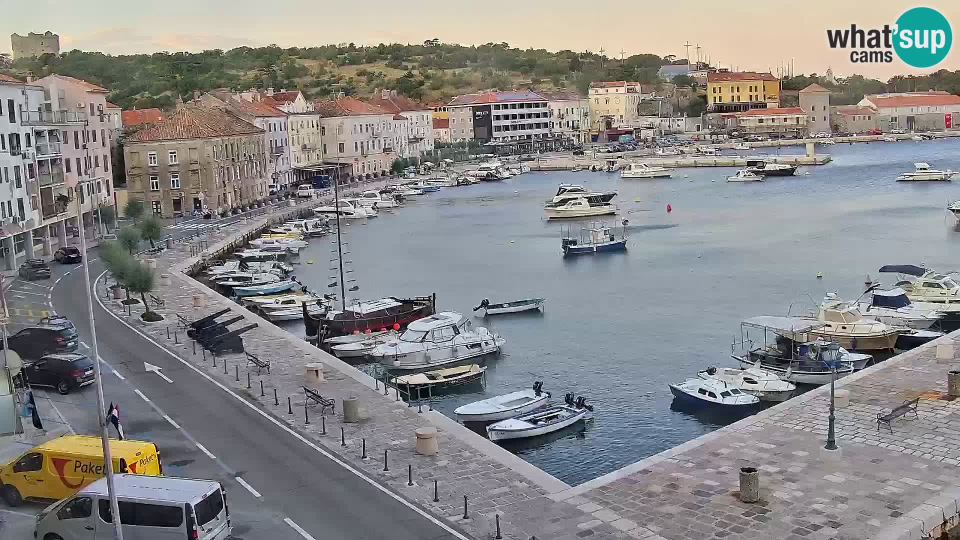 Senj Webcam – Panoramic view of Senj riva