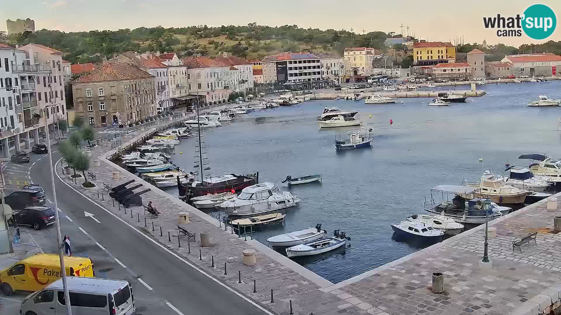 Senj Webcam – Panoramic view of Senj riva