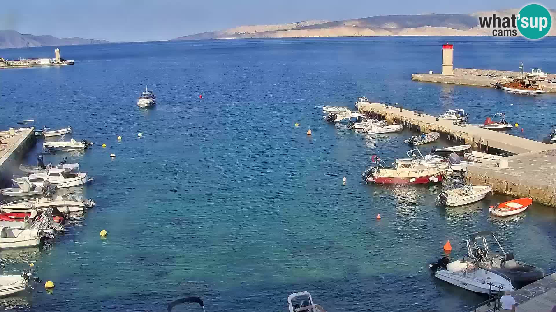 Senj camera en vivo – Vista panorámica de Senj riva