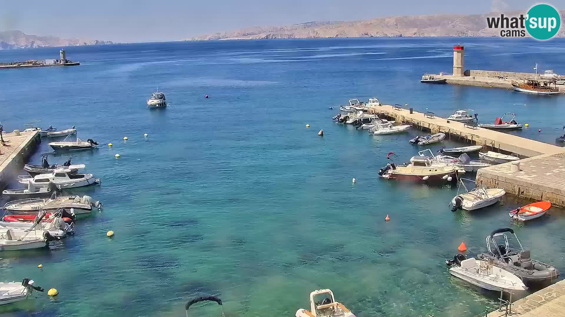 Kamera u živo Senj – Panoramski pogled na senjsku rivu