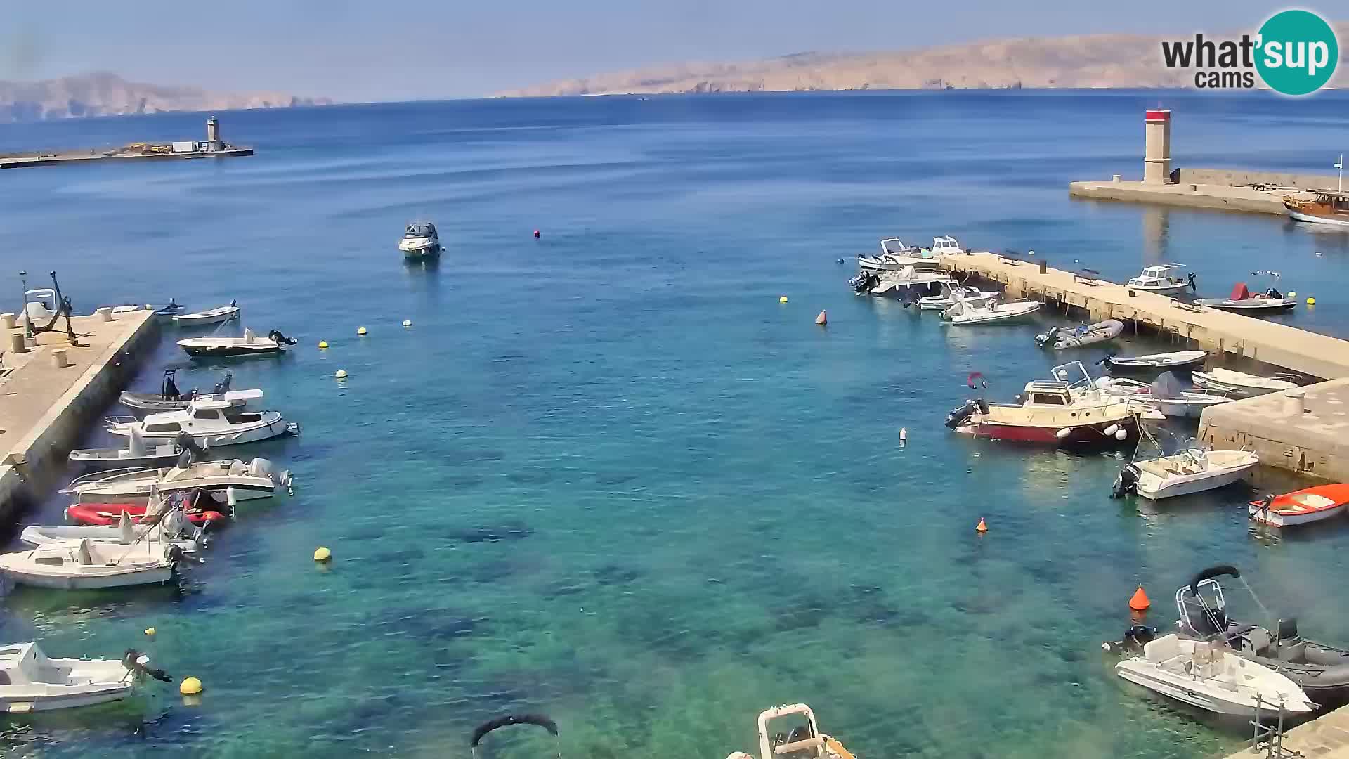Kamera u živo Senj – Panoramski pogled na senjsku rivu