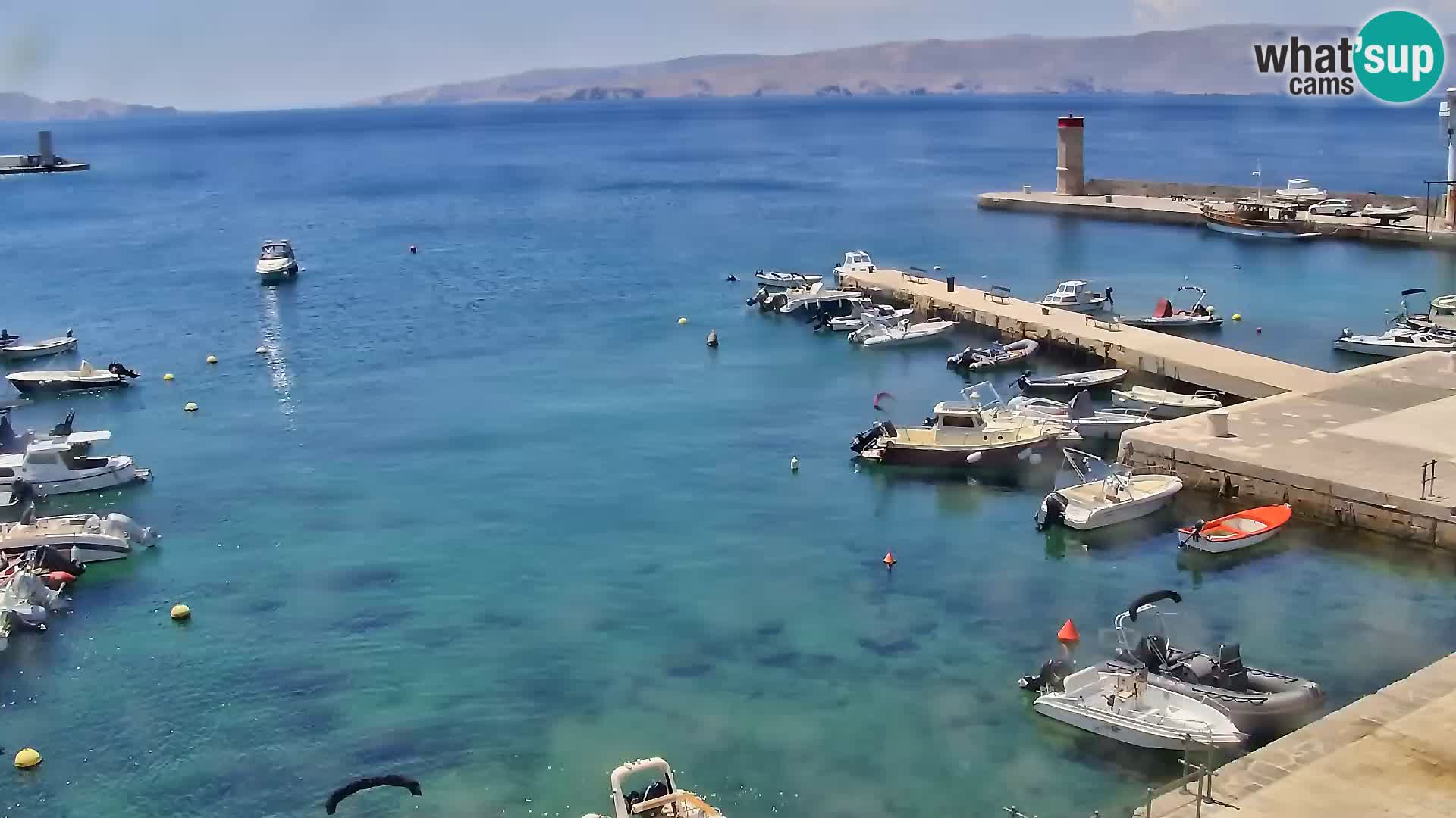 Kamera u živo Senj – Panoramski pogled na senjsku rivu