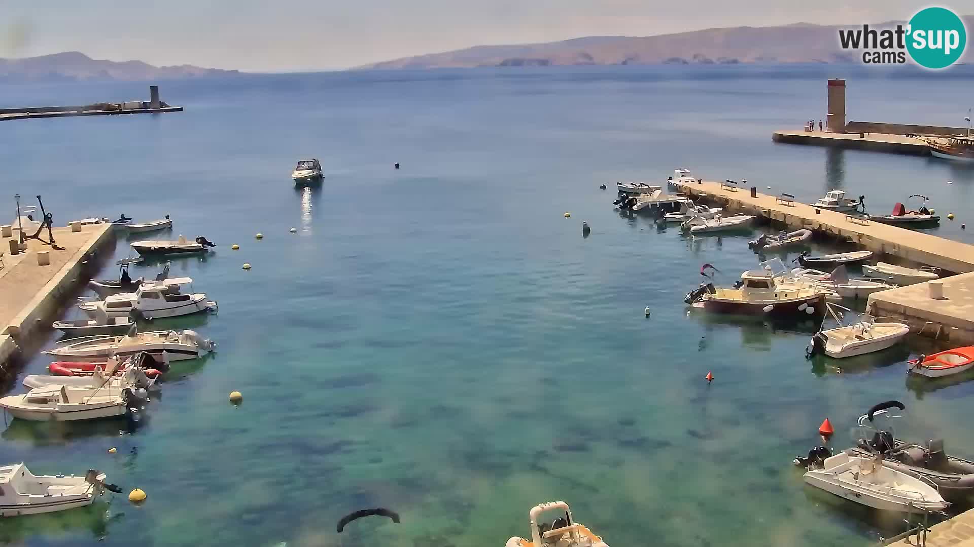 Senj Spletna kamera – pogled na obalo Senja