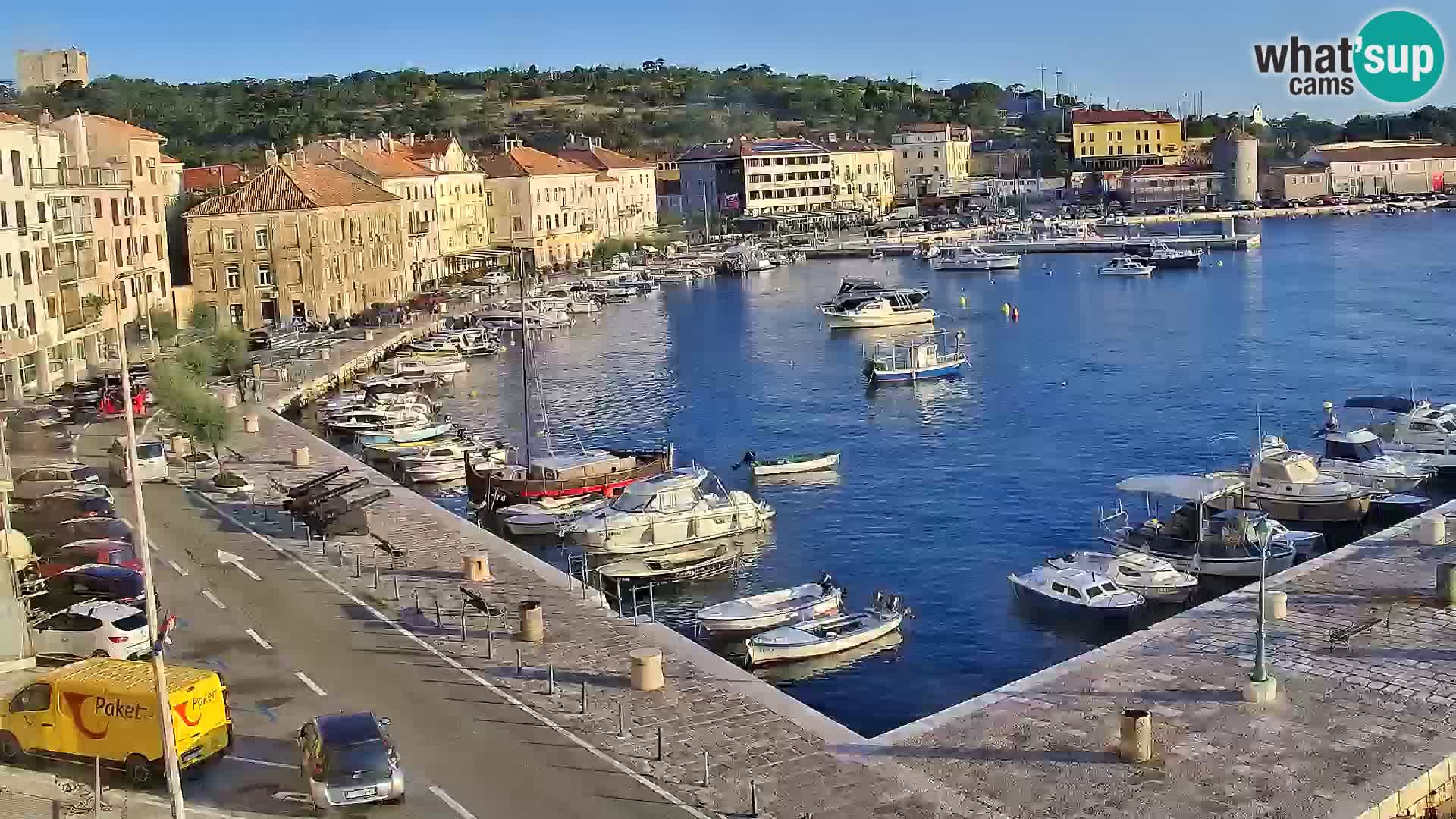 Senj Webcam – Panoramic view of Senj riva