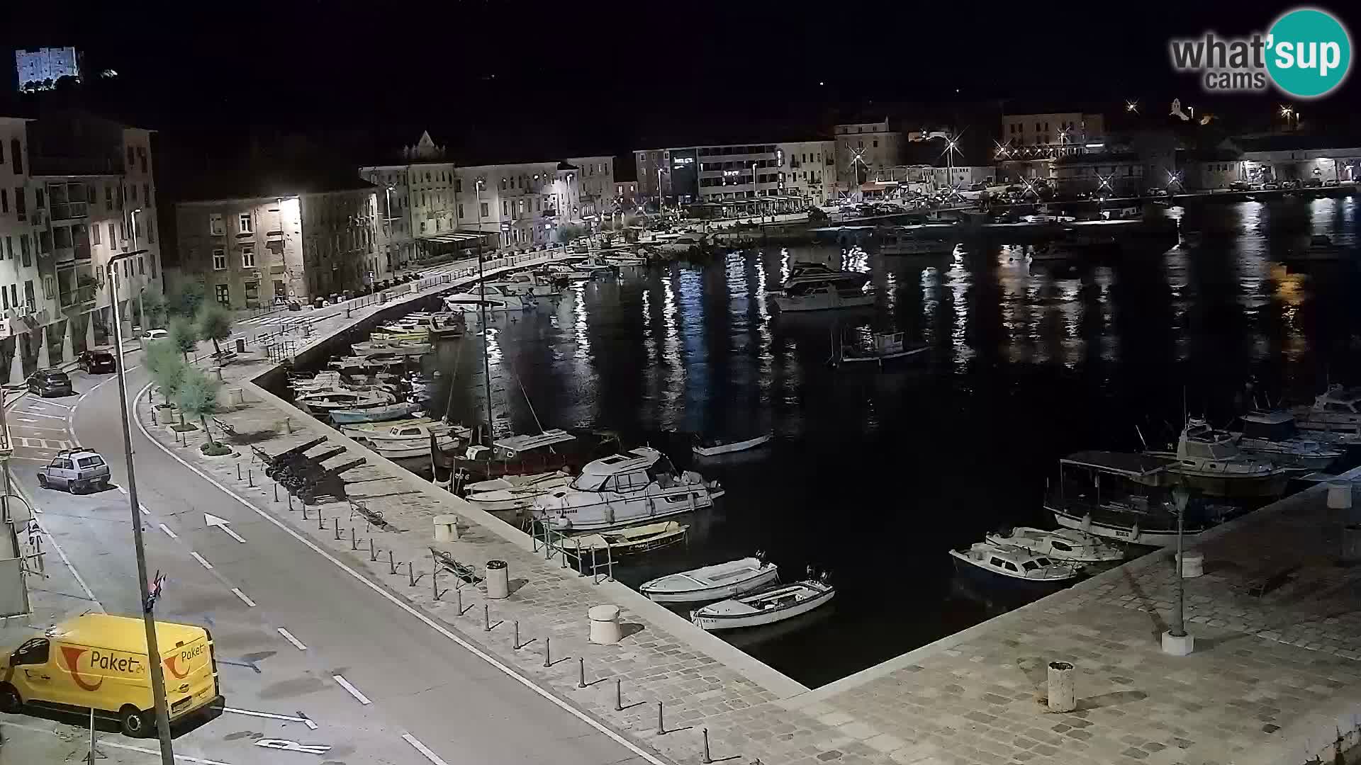 Senj Spletna kamera – pogled na obalo Senja