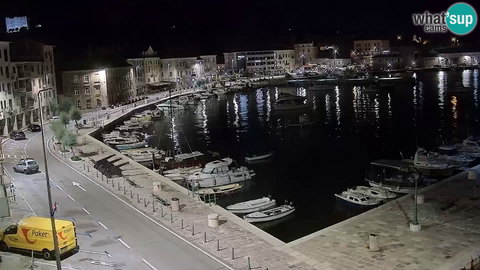 Webcam Segna – Panorama dell’lungomare di Senj