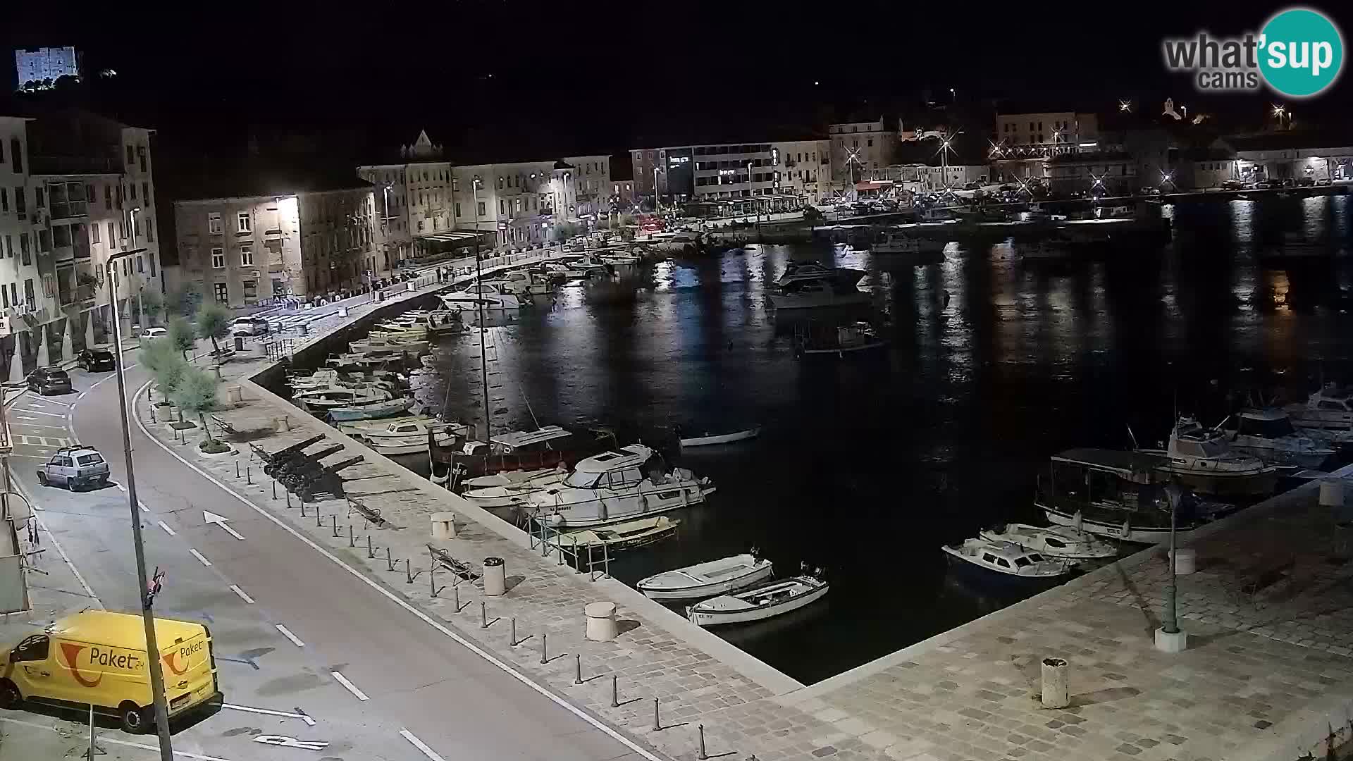 Senj camera en vivo – Vista panorámica de Senj riva