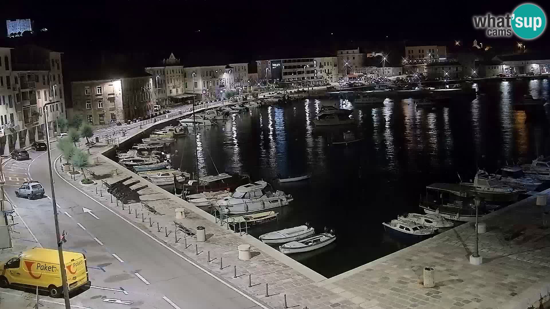 Senj Spletna kamera – pogled na obalo Senja