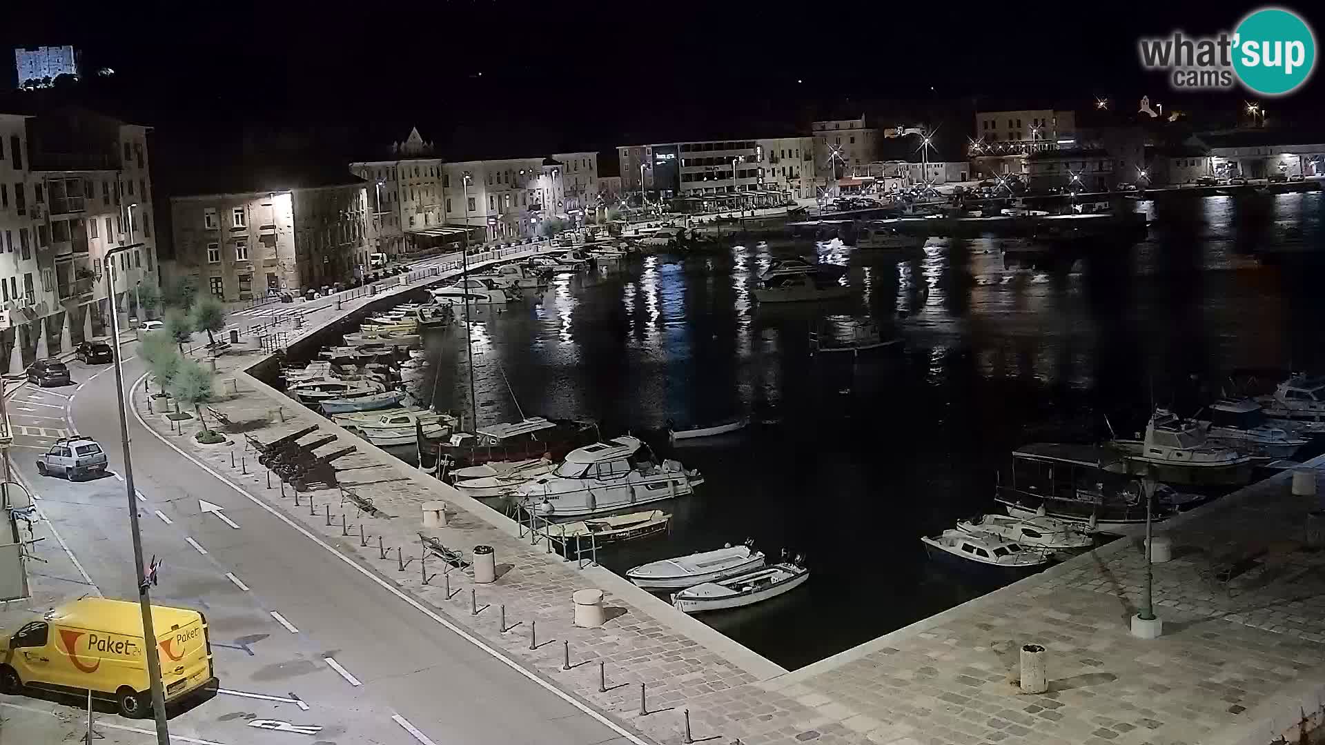 Webcam Segna – Panorama dell’lungomare di Senj
