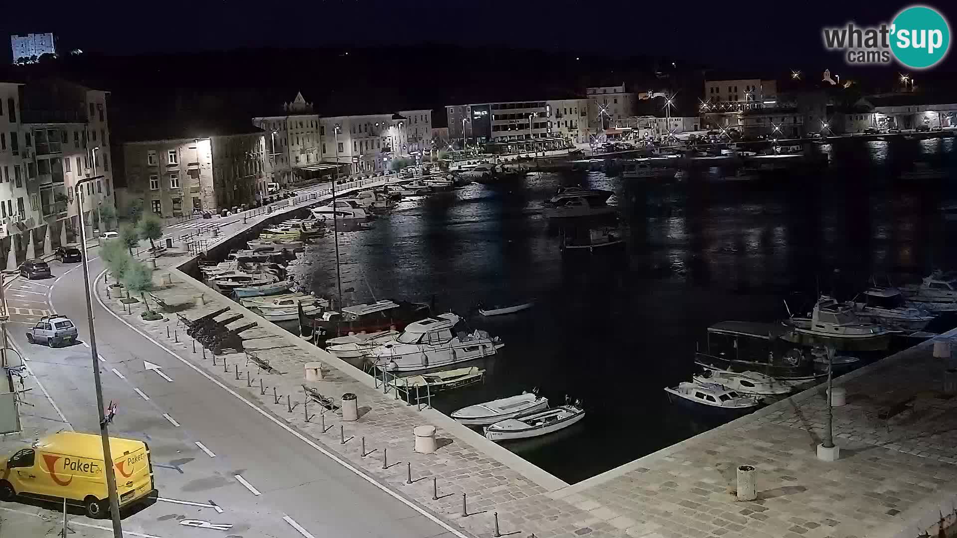 Senj Spletna kamera – pogled na obalo Senja
