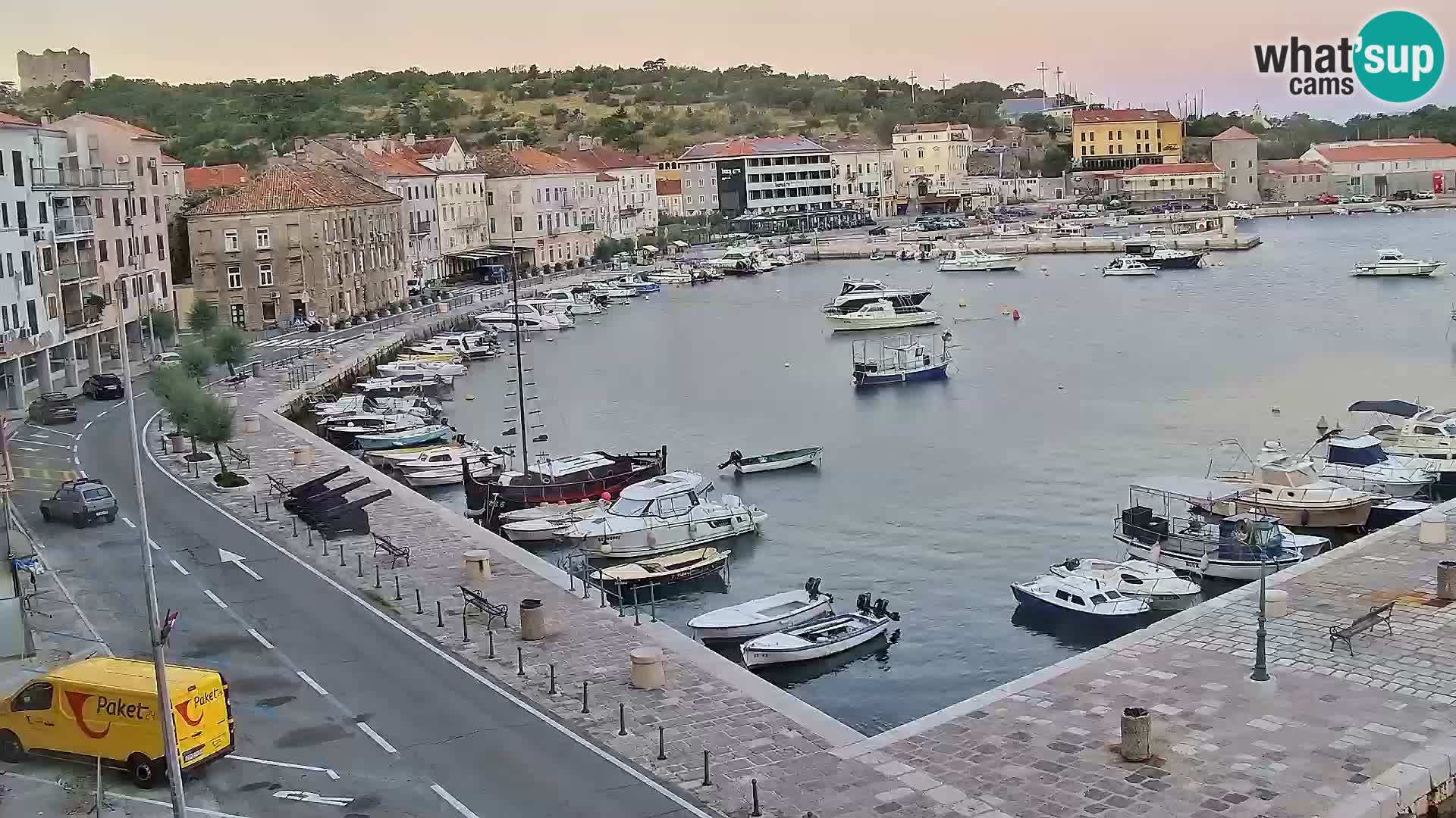 Webcam Segna – Panorama dell’lungomare di Senj