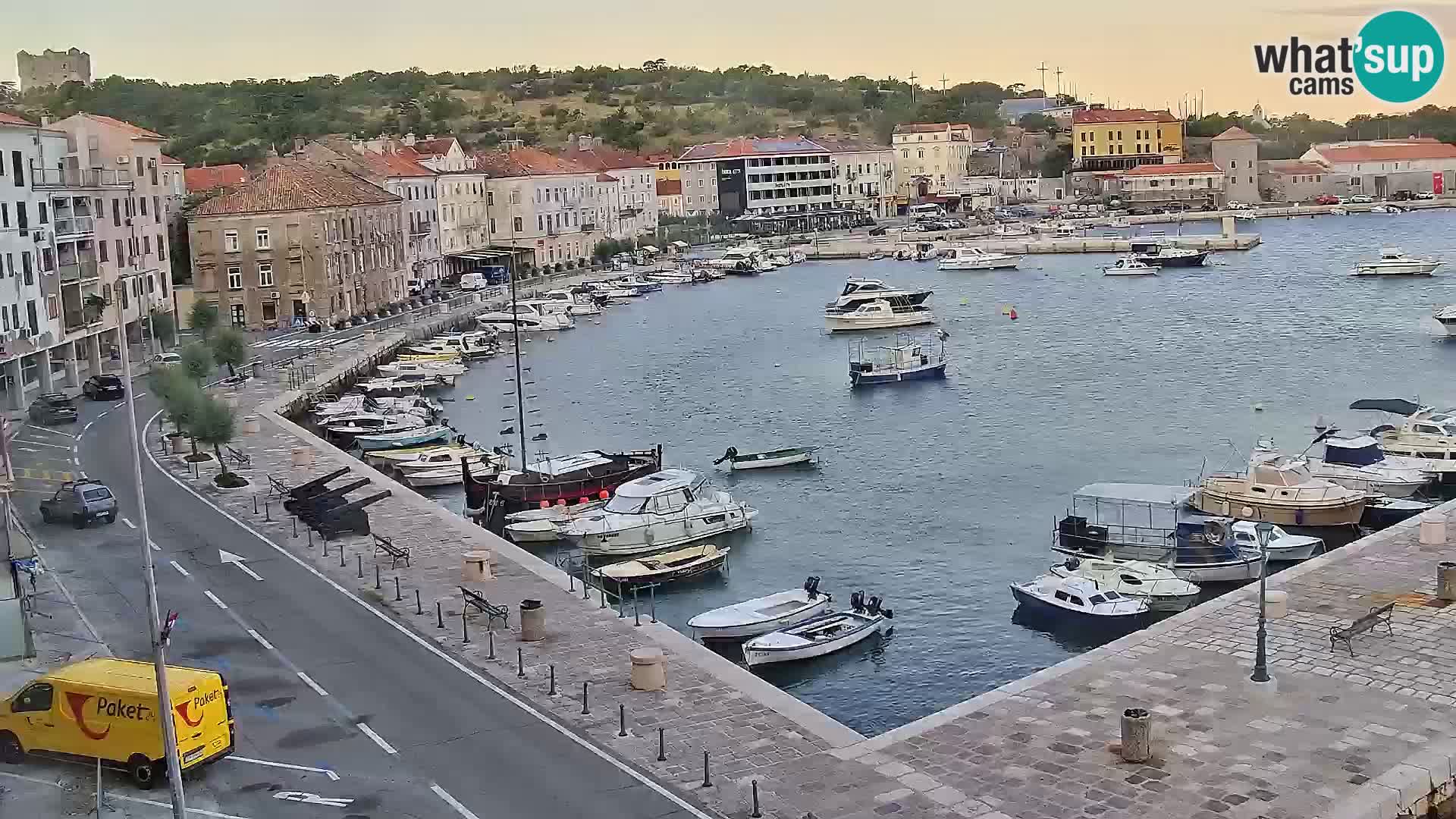 Webcam Segna – Panorama dell’lungomare di Senj
