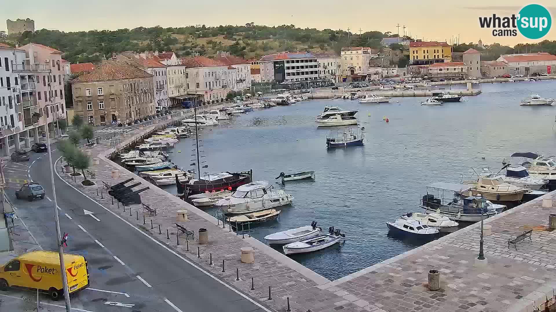 Senj Spletna kamera – pogled na obalo Senja