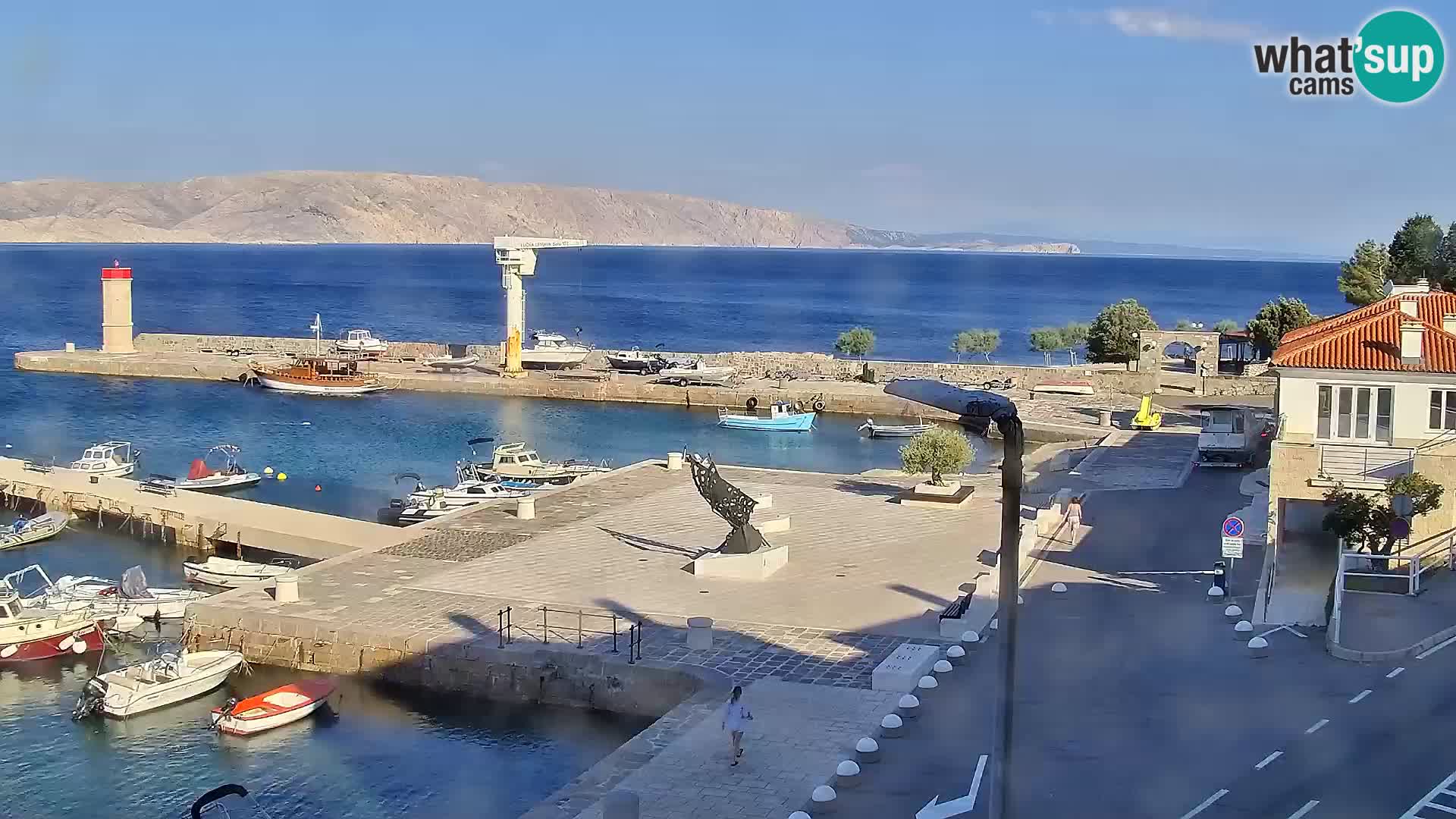 Senj Webcam – Panoramic view of Senj riva