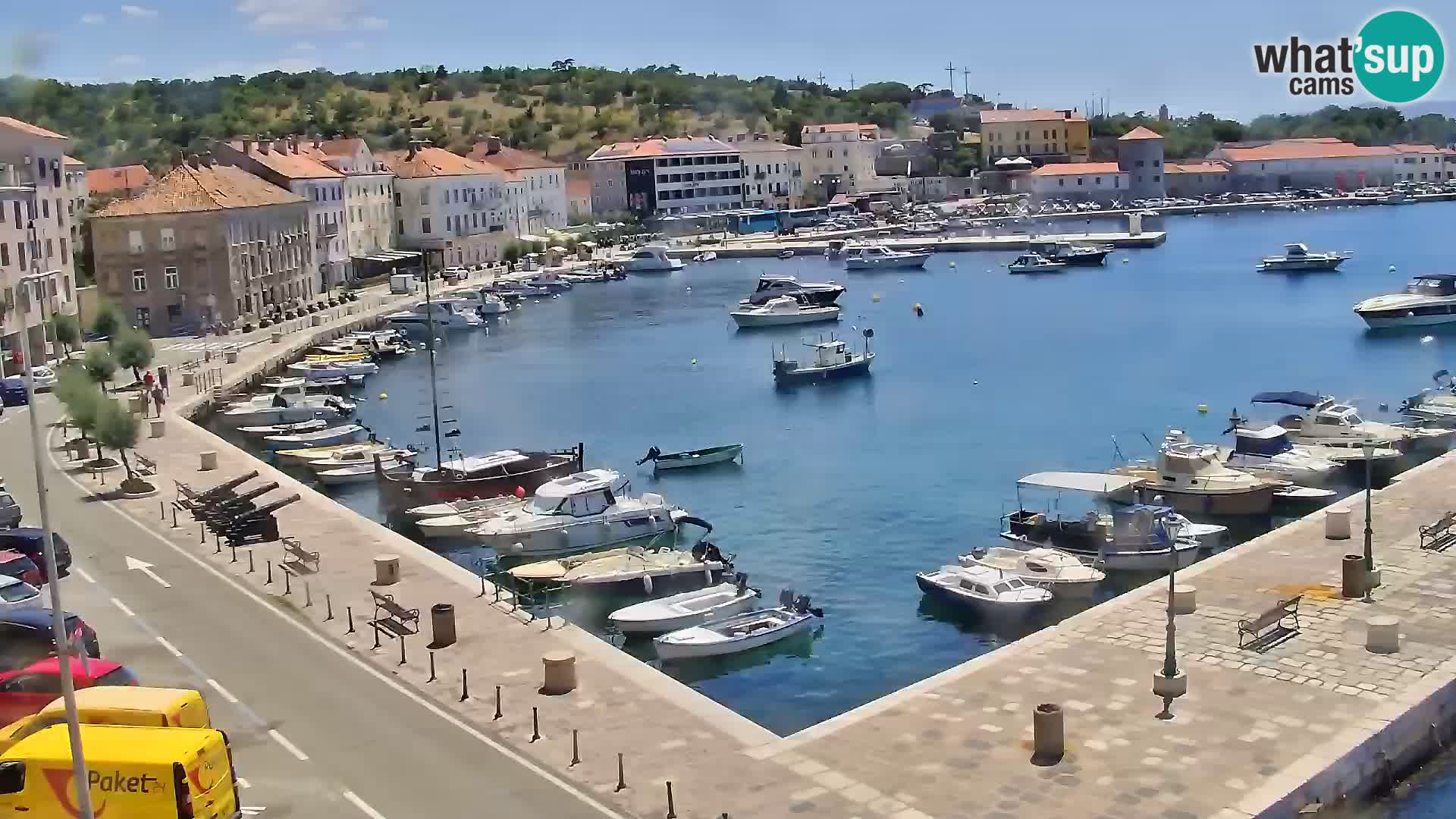 Senj Webcam – Panoramic view of Senj riva