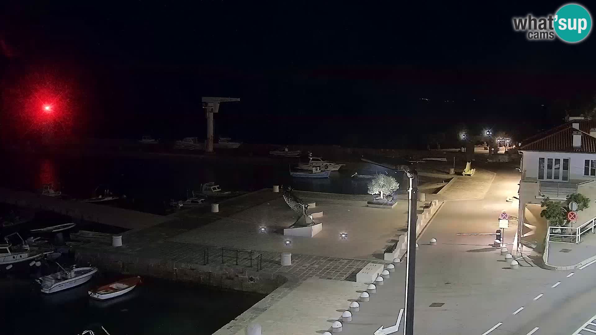 Senj Spletna kamera – pogled na obalo Senja