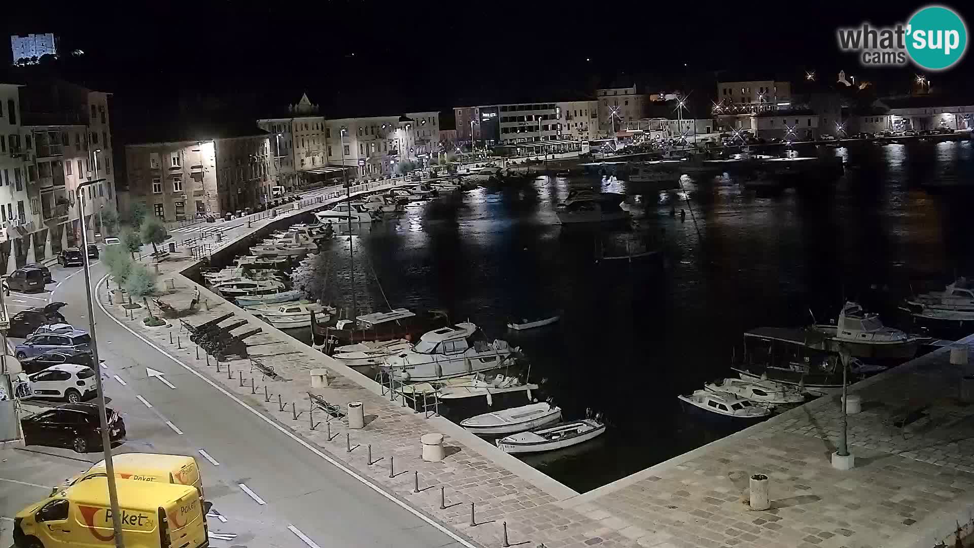 Senj Spletna kamera – pogled na obalo Senja
