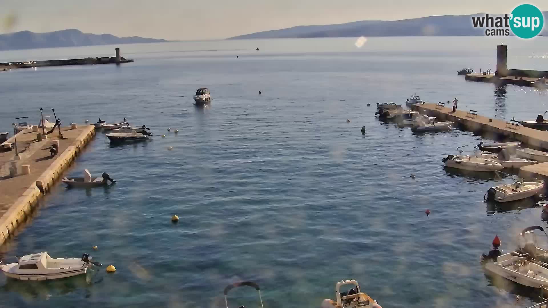 Senj Webcam – Panoramic view of Senj riva