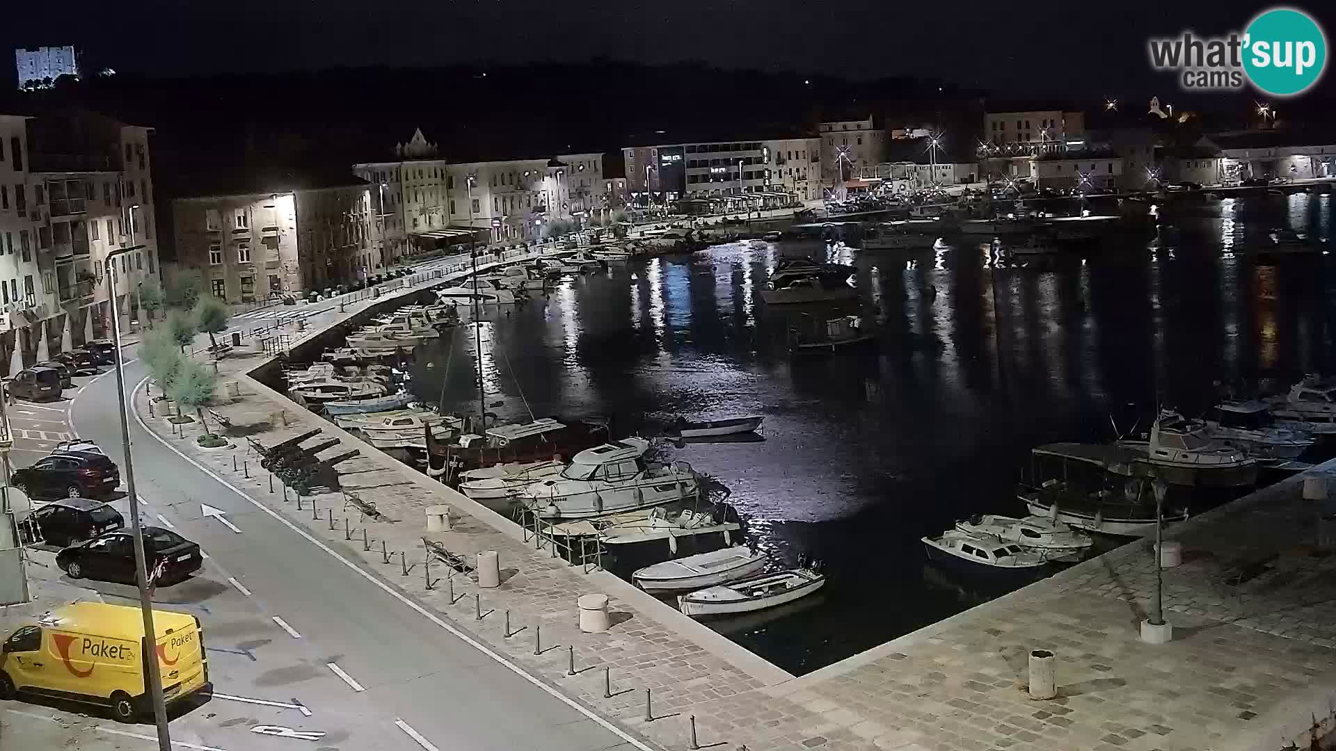 Senj Webcam – Panoramic view of Senj riva