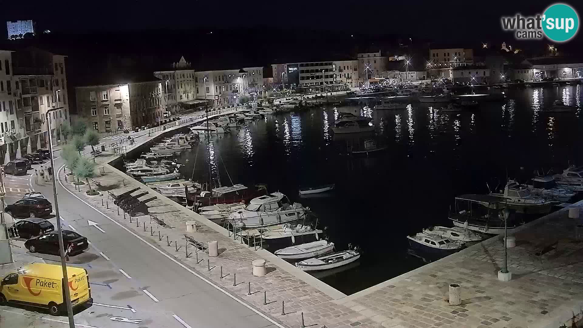 Senj Spletna kamera – pogled na obalo Senja
