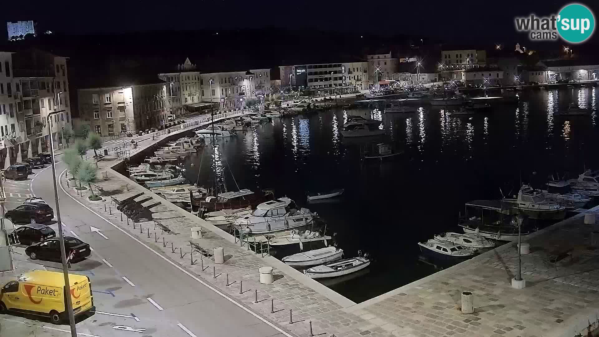 Webcam Segna – Panorama dell’lungomare di Senj