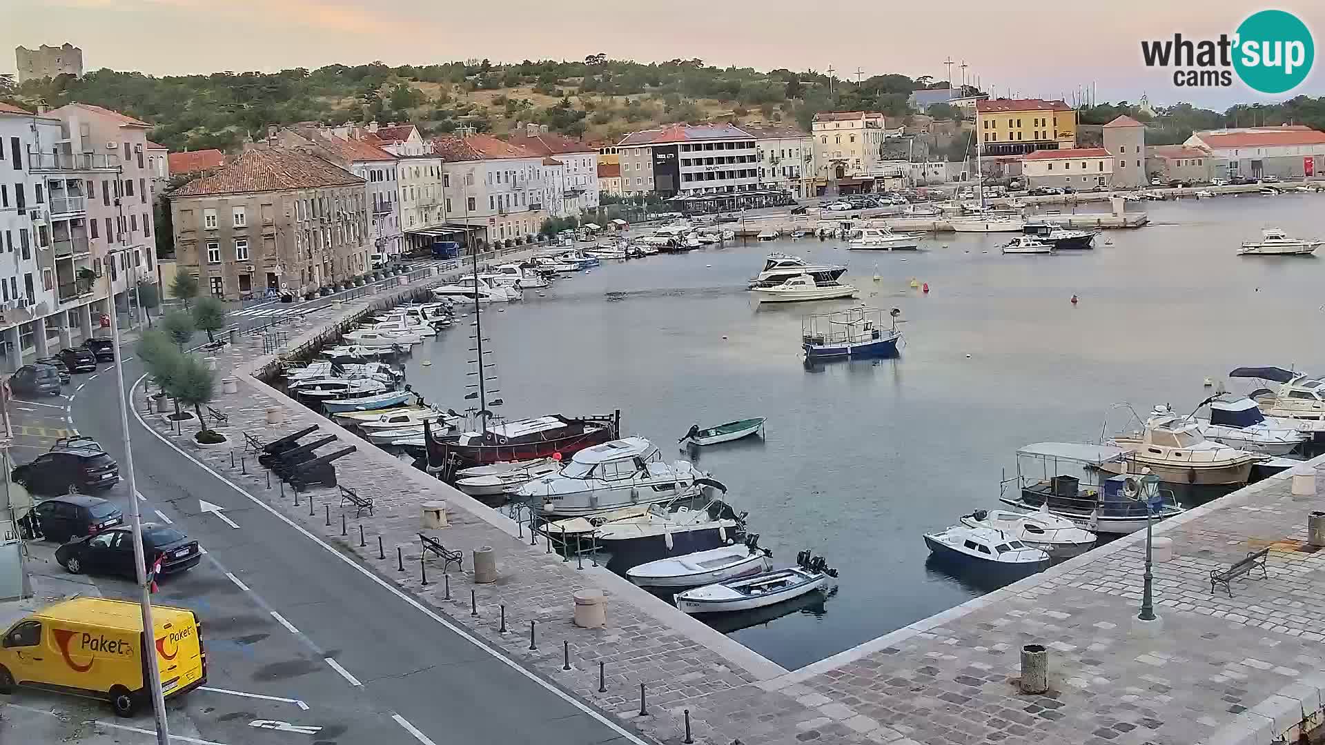 Senj Webcam – Panoramic view of Senj riva