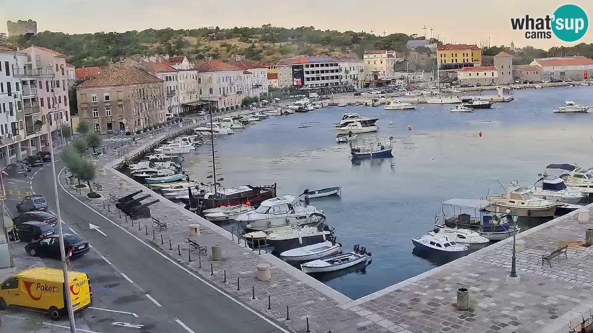 Webcam Segna – Panorama dell’lungomare di Senj