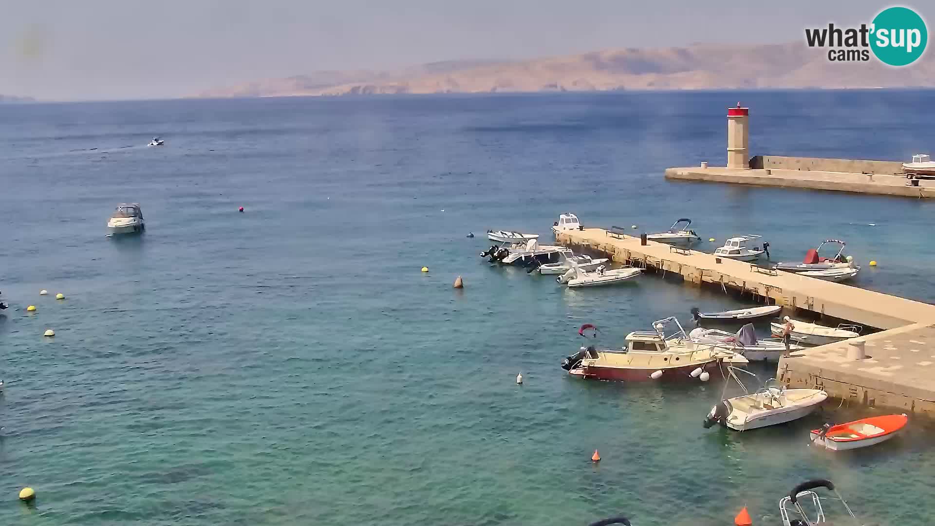 Senj Spletna kamera – pogled na obalo Senja