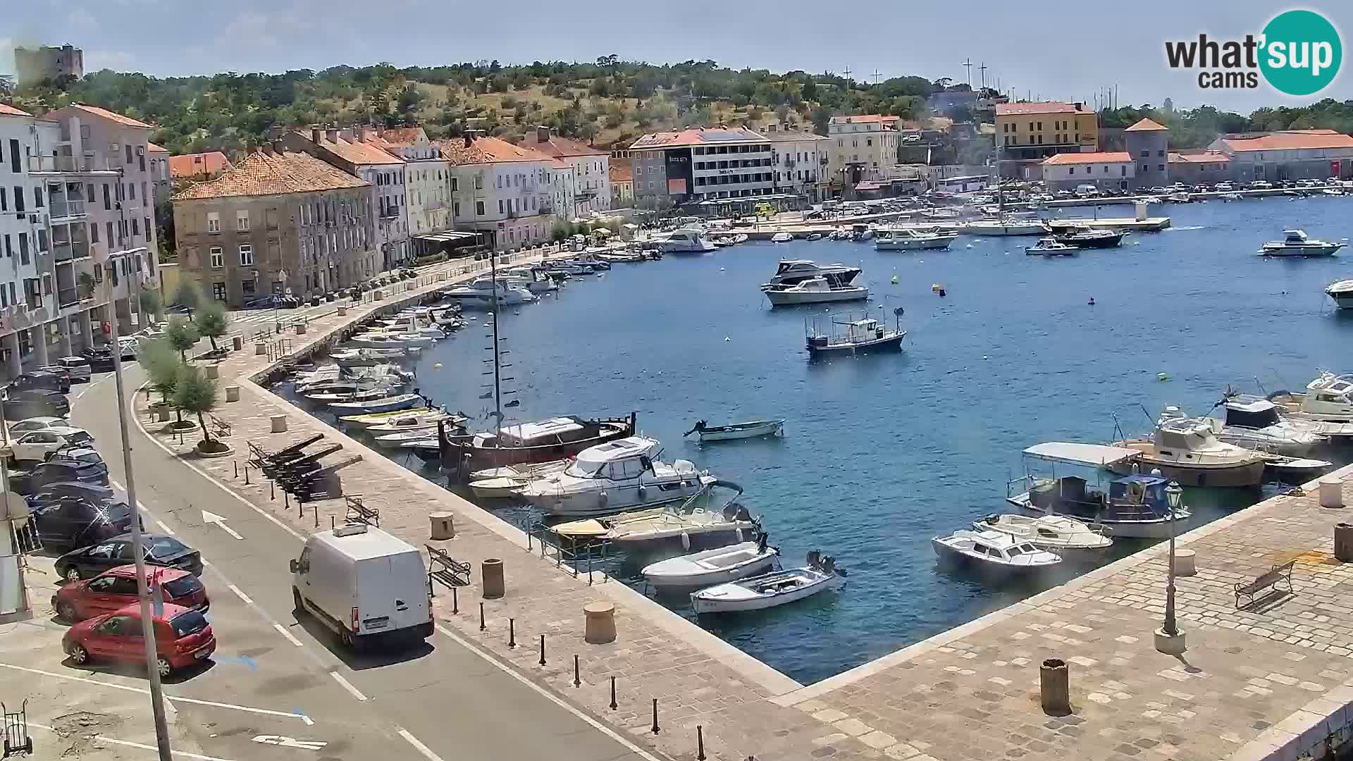 Senj Spletna kamera – pogled na obalo Senja