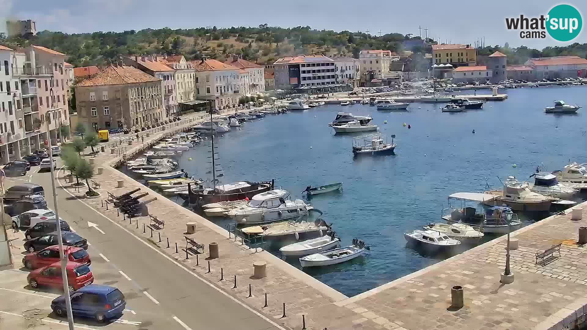 Senj Webcam – Panoramic view of Senj riva