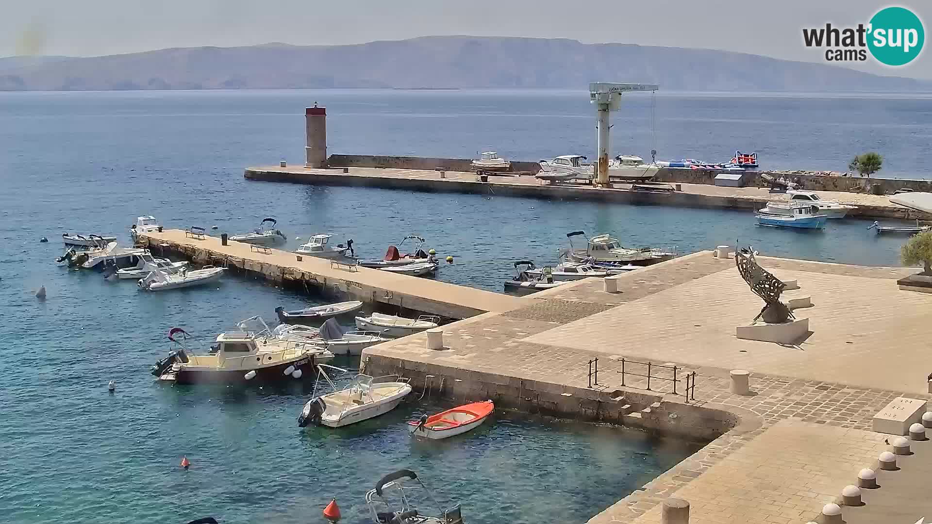 Senj camera en vivo – Vista panorámica de Senj riva