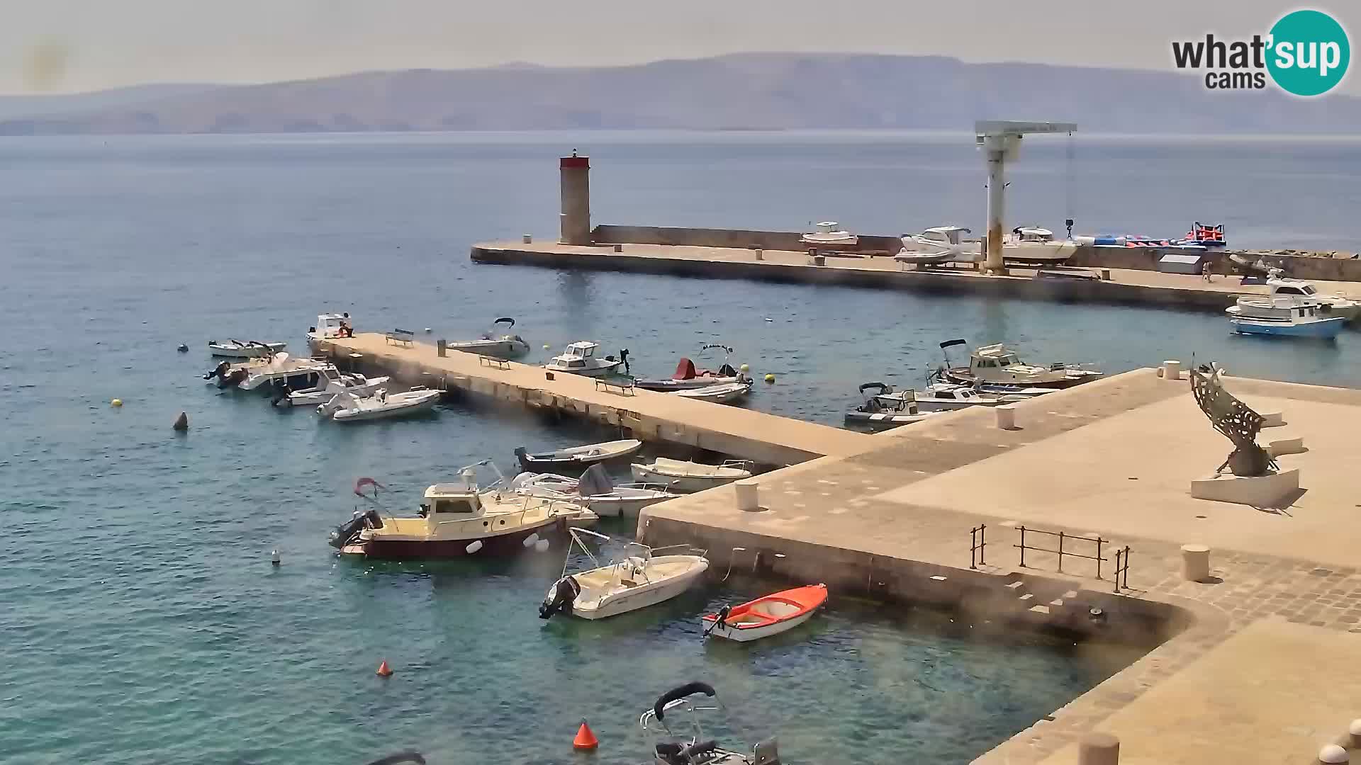 Senj Spletna kamera – pogled na obalo Senja