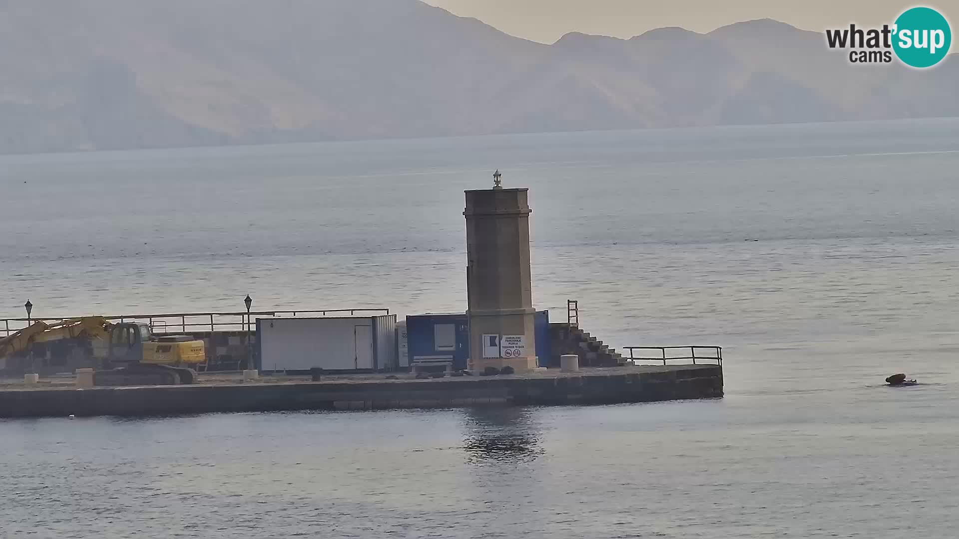 Webcam Segna – Panorama dell’lungomare di Senj