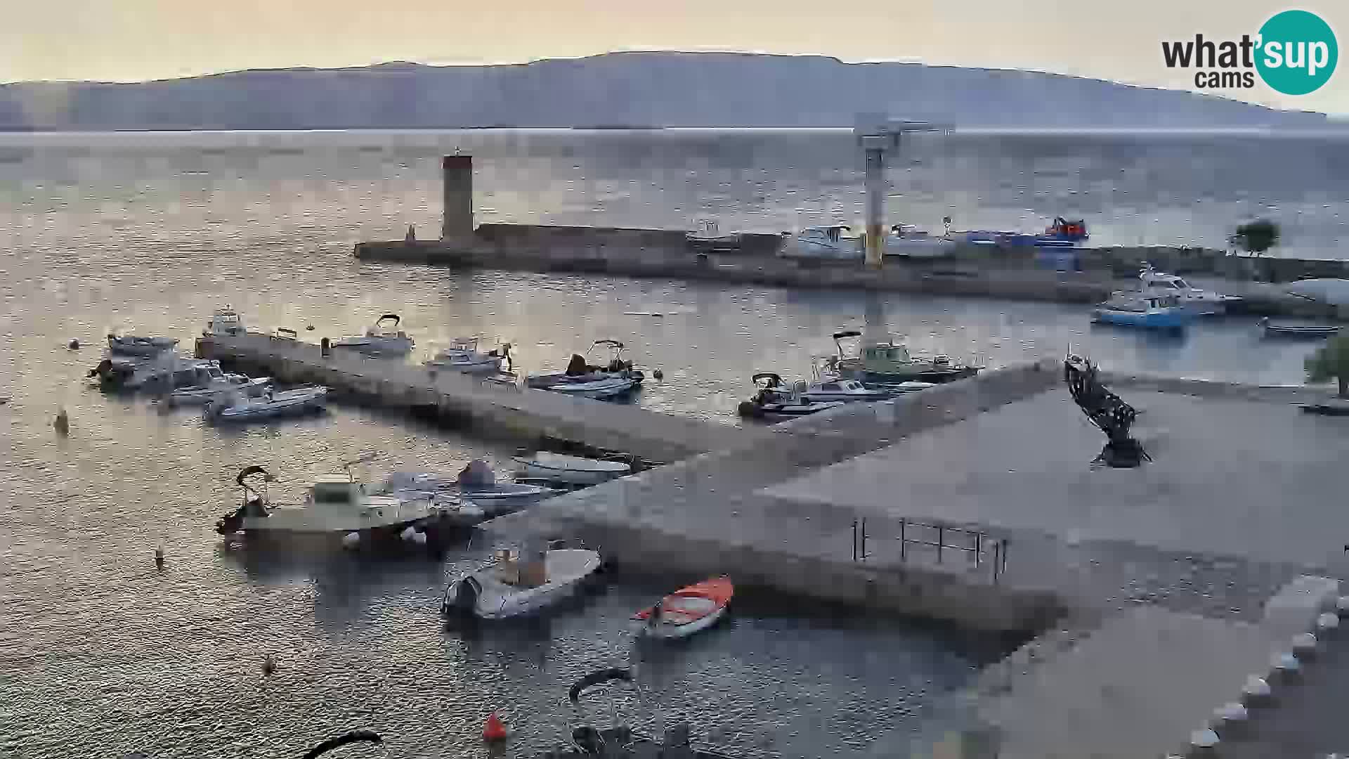 Senj Spletna kamera – pogled na obalo Senja