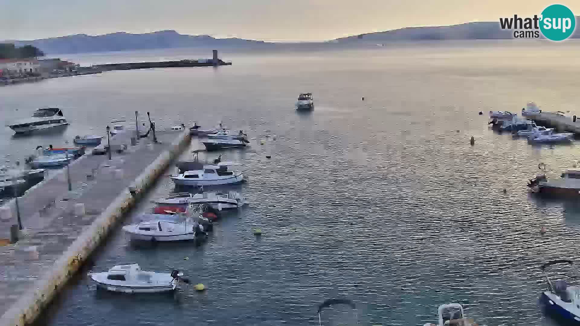 Kamera u živo Senj – Panoramski pogled na senjsku rivu