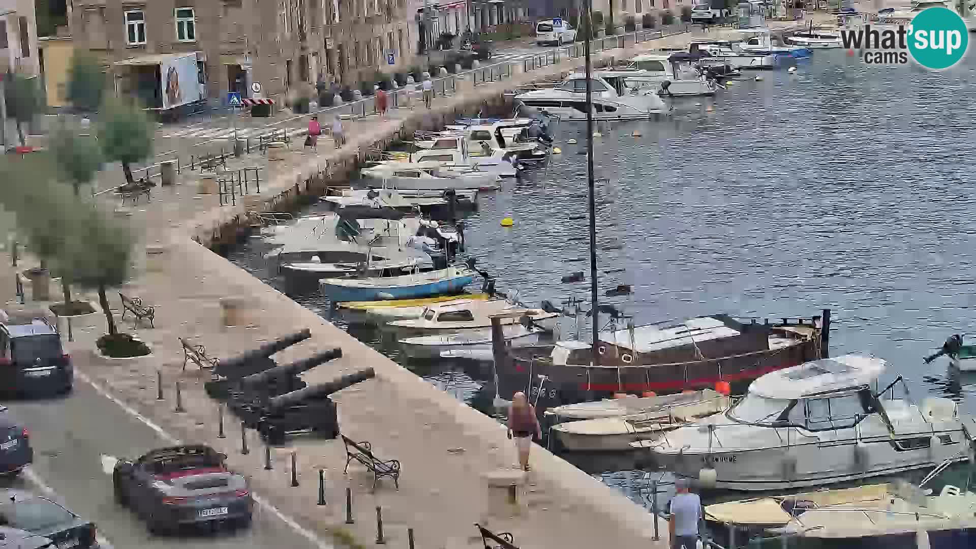 Senj Webcam – Panoramic view of Senj riva