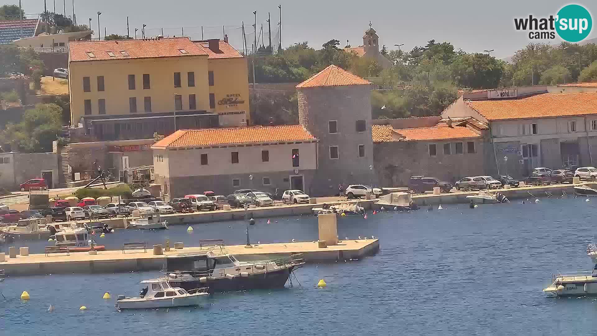 Senj Webcam – Panoramic view of Senj riva
