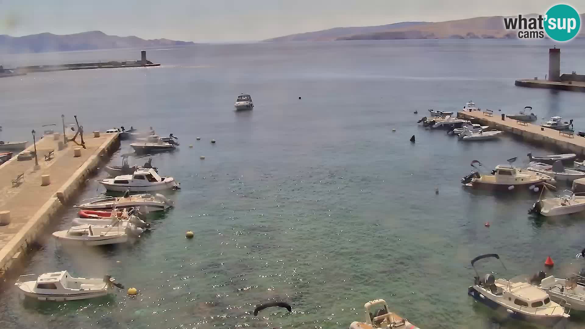 Webcam Segna – Panorama dell’lungomare di Senj