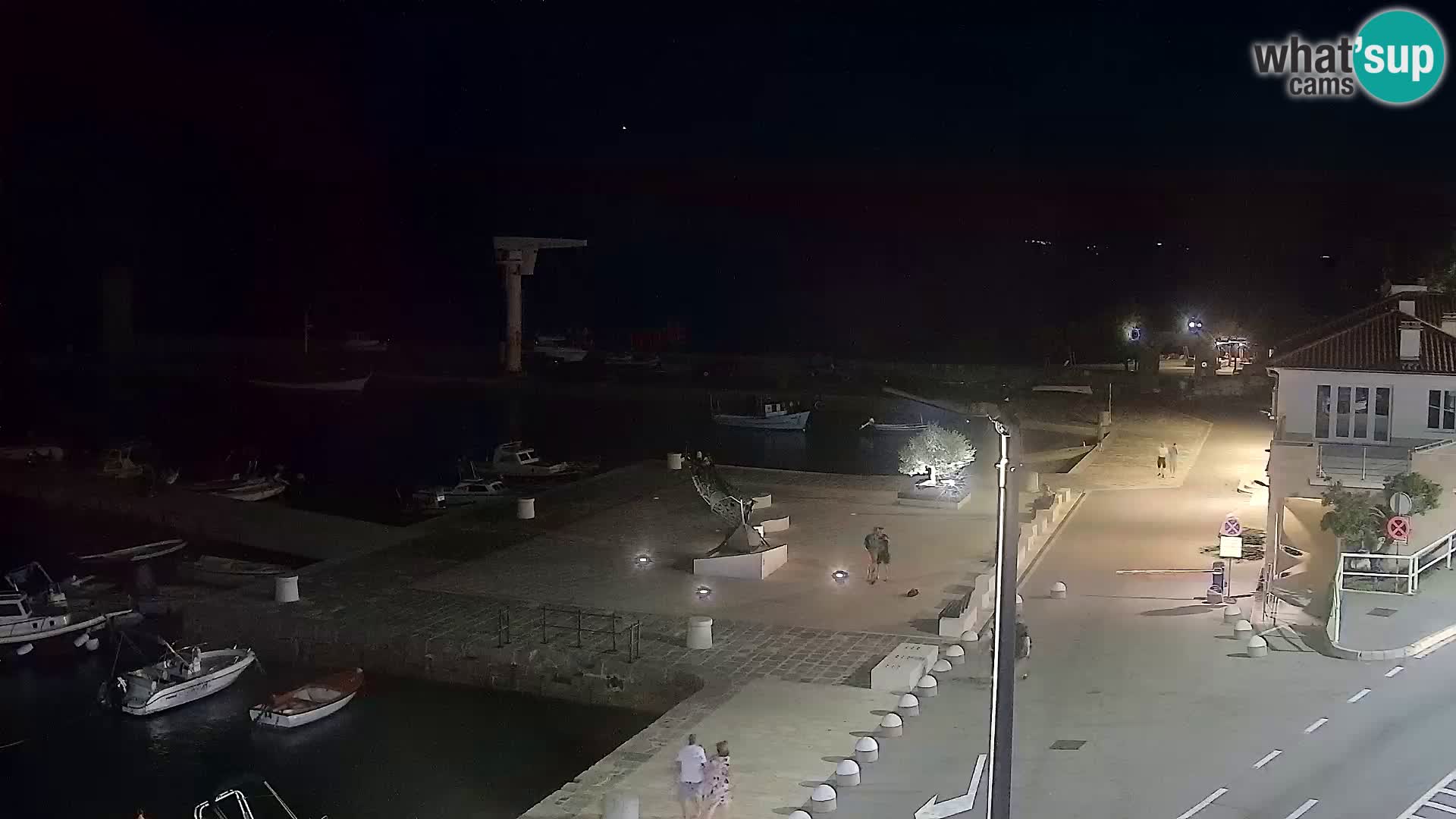 Senj Spletna kamera – pogled na obalo Senja