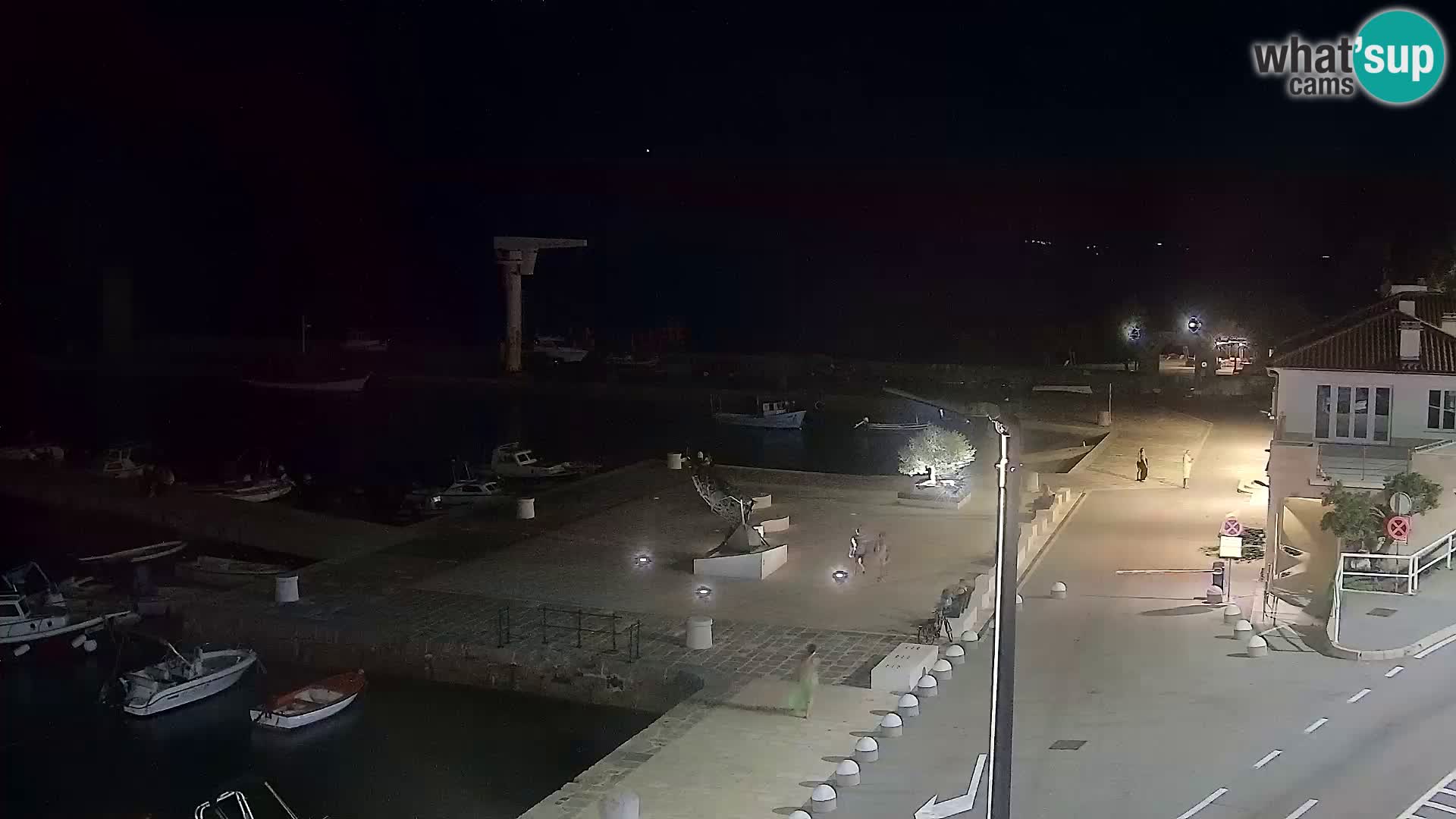 Senj camera en vivo – Vista panorámica de Senj riva