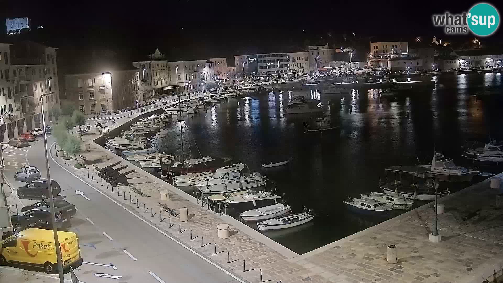 Senj camera en vivo – Vista panorámica de Senj riva