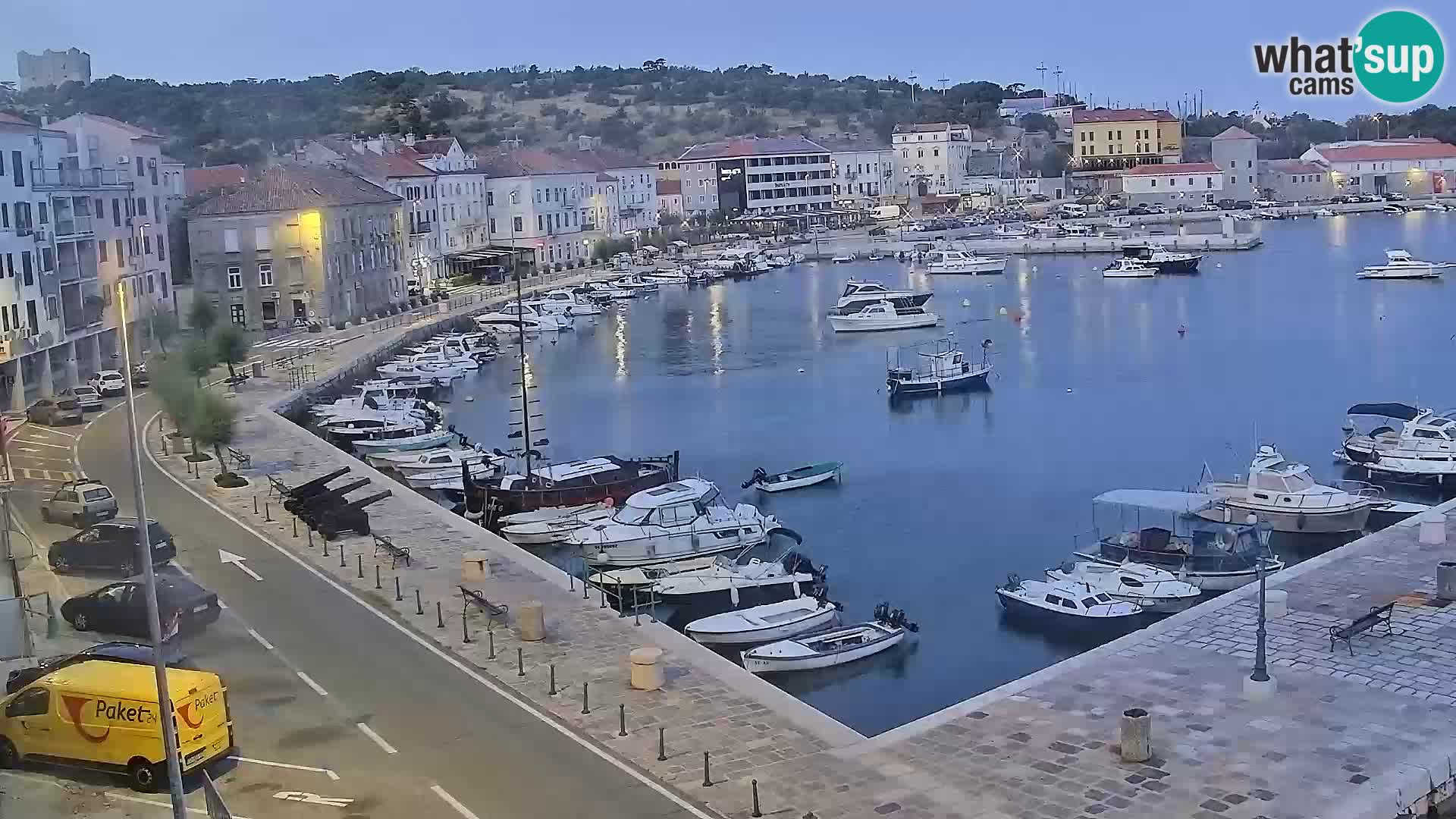 Webcam Segna – Panorama dell’lungomare di Senj