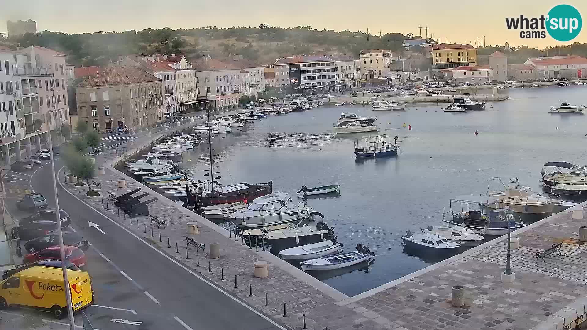 Senj Webcam – Panoramic view of Senj riva
