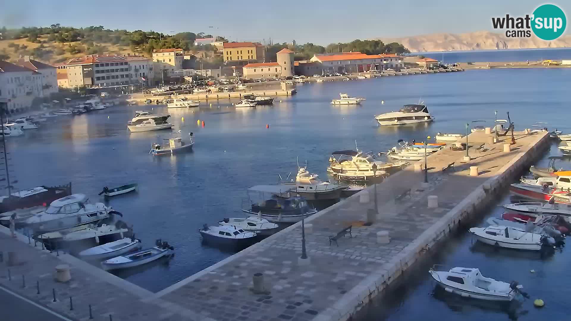 Senj Spletna kamera – pogled na obalo Senja