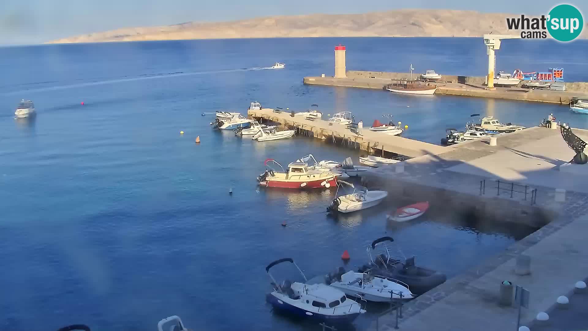 Senj Spletna kamera – pogled na obalo Senja