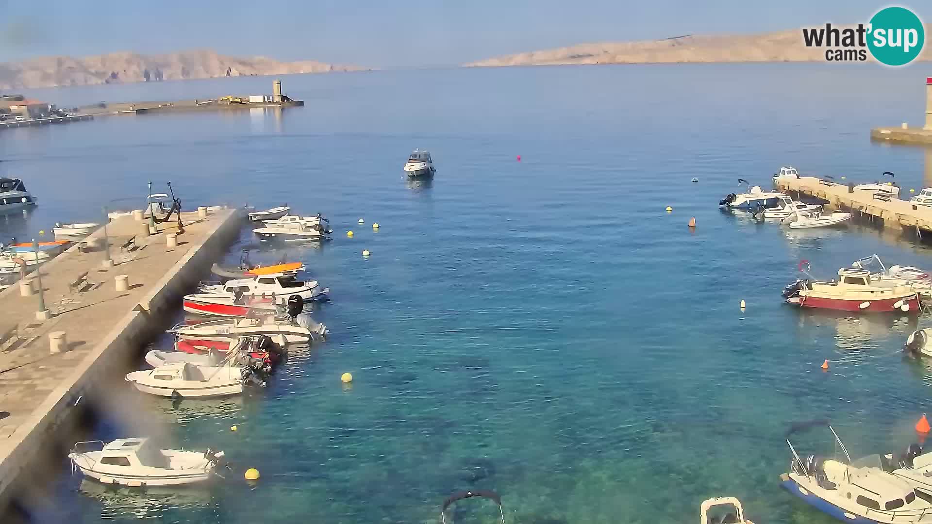 Webcam Segna – Panorama dell’lungomare di Senj