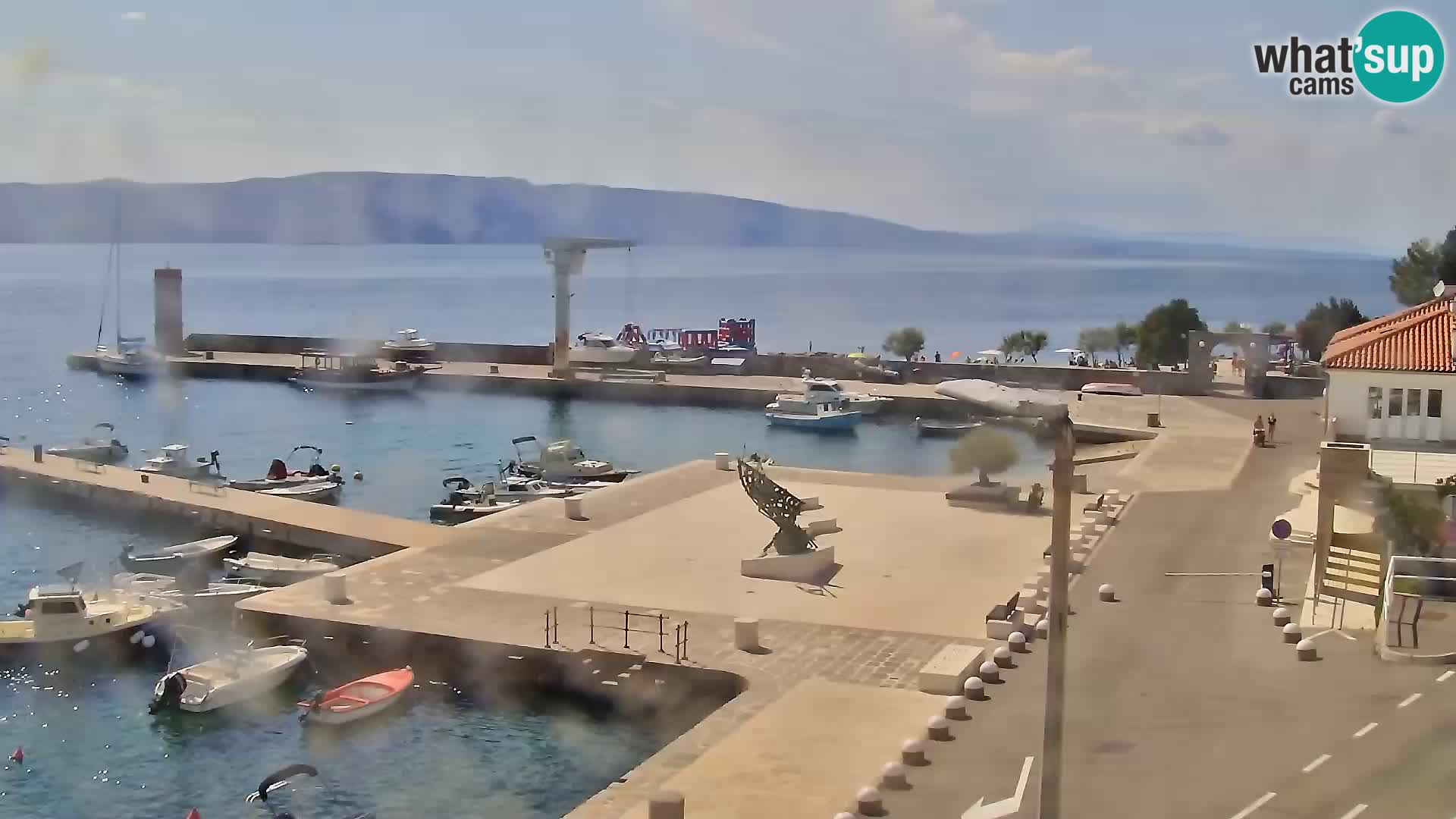 Senj Webcam – Panoramic view of Senj riva
