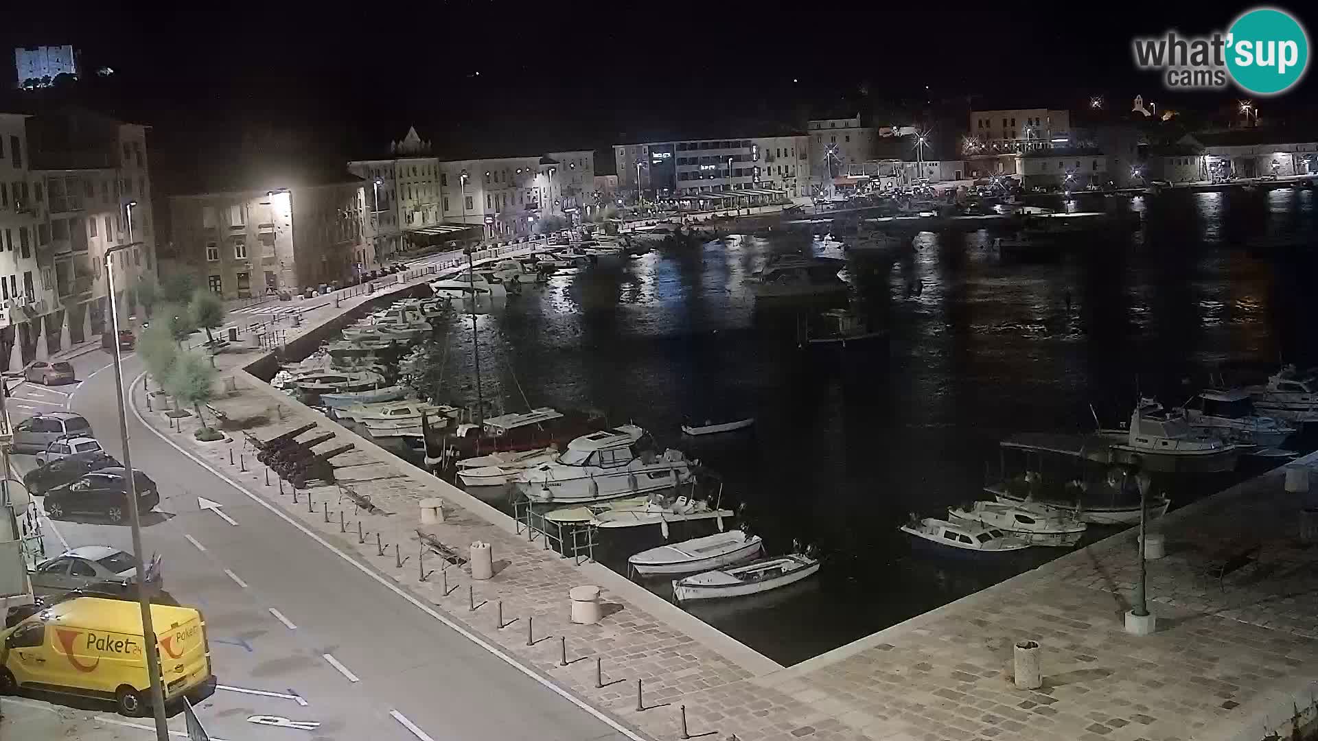 Senj Webcam – Panoramic view of Senj riva